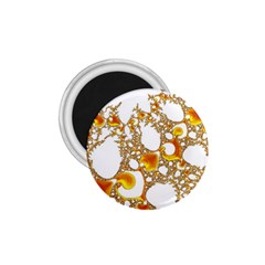 Special Fractal 04 Orange 1 75  Button Magnet by ImpressiveMoments