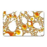 Special Fractal 04 Orange Magnet (Rectangular) Front