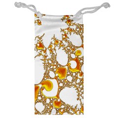 Special Fractal 04 Orange Jewelry Bag by ImpressiveMoments