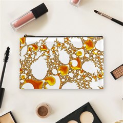 Special Fractal 04 Orange Cosmetic Bag (medium) by ImpressiveMoments