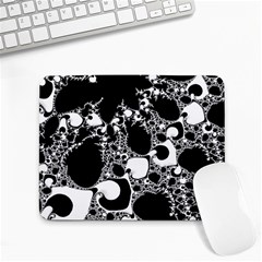 Special Fractal 04 B&w Small Mouse Pad (rectangle) by ImpressiveMoments