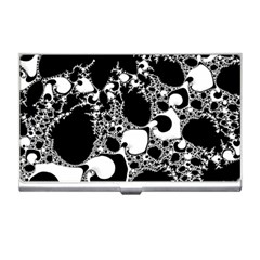 Special Fractal 04 B&w Business Card Holder by ImpressiveMoments