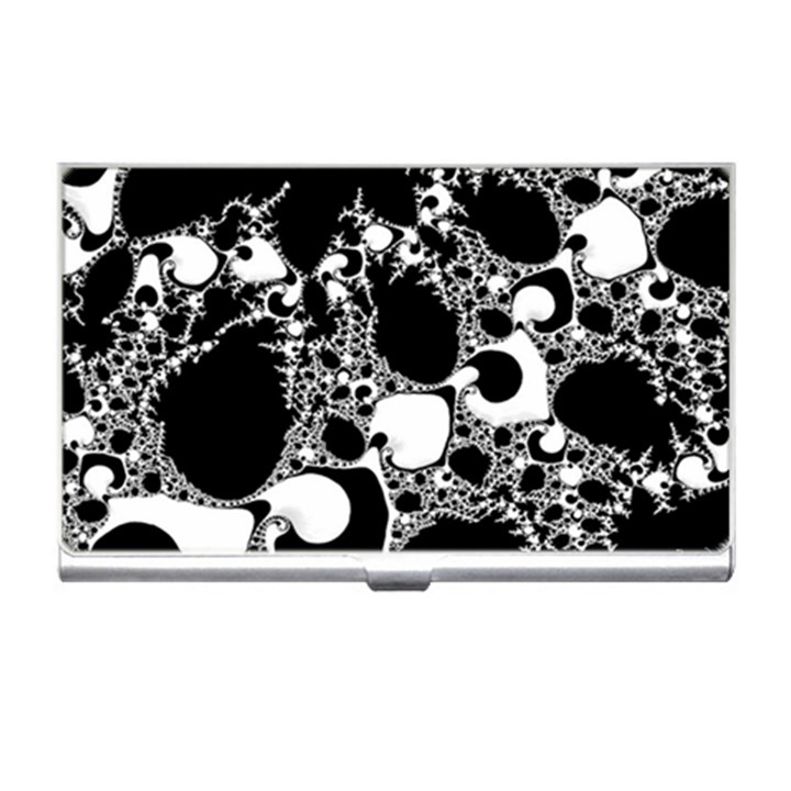 Special Fractal 04 B&w Business Card Holder