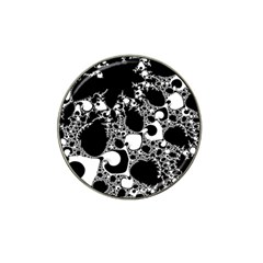 Special Fractal 04 B&w Golf Ball Marker (for Hat Clip) by ImpressiveMoments