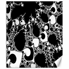 Special Fractal 04 B&w Canvas 20  X 24  (unframed) by ImpressiveMoments