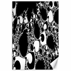 Special Fractal 04 B&w Canvas 20  X 30  (unframed) by ImpressiveMoments