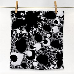 Special Fractal 04 B&w Face Towel by ImpressiveMoments