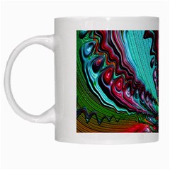 Special Fractal 02 Red White Coffee Mug by ImpressiveMoments