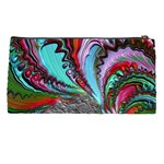 Special Fractal 02 Red Pencil Case Back