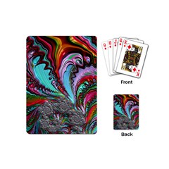 Special Fractal 02 Red Playing Cards (mini) by ImpressiveMoments