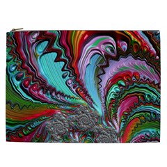 Special Fractal 02 Red Cosmetic Bag (xxl) by ImpressiveMoments