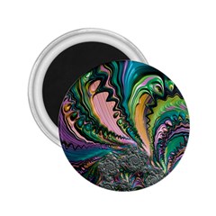 Special Fractal 02 Purple 2 25  Button Magnet by ImpressiveMoments