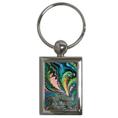 Special Fractal 02 Purple Key Chain (rectangle) by ImpressiveMoments