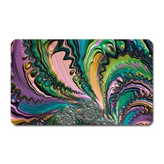 Special Fractal 02 Purple Magnet (rectangular) by ImpressiveMoments