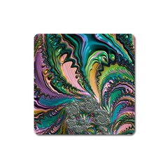 Special Fractal 02 Purple Magnet (square) by ImpressiveMoments