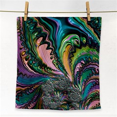 Special Fractal 02 Purple Face Towel by ImpressiveMoments