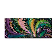 Special Fractal 02 Purple Hand Towel by ImpressiveMoments