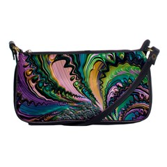 Special Fractal 02 Purple Evening Bag by ImpressiveMoments