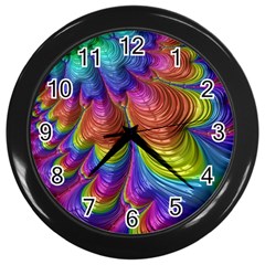 Radiant Sunday Neon Wall Clock (black) by ImpressiveMoments