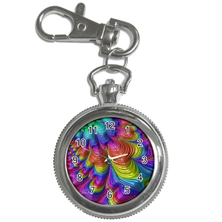 Radiant Sunday Neon Key Chain Watch