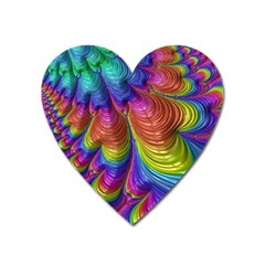 Radiant Sunday Neon Magnet (heart) by ImpressiveMoments