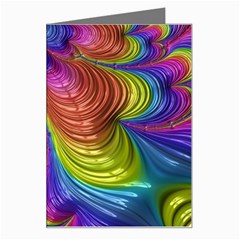 Radiant Sunday Neon Greeting Card by ImpressiveMoments