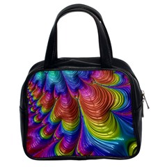 Radiant Sunday Neon Classic Handbag (two Sides) by ImpressiveMoments