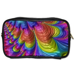 Radiant Sunday Neon Travel Toiletry Bag (one Side) by ImpressiveMoments