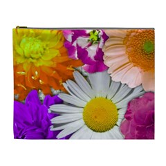 Lovely Flowers,purple Cosmetic Bag (xl) by ImpressiveMoments