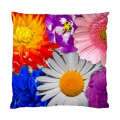 Lovely Flowers, Blue Cushion Case (single Sided)  by ImpressiveMoments