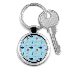 Fun Fish Of The Ocean Key Chain (round) by StuffOrSomething