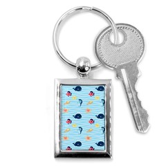 Fun Fish Of The Ocean Key Chain (rectangle) by StuffOrSomething