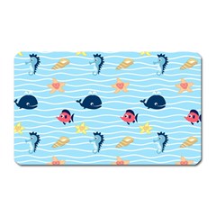 Fun Fish Of The Ocean Magnet (rectangular) by StuffOrSomething