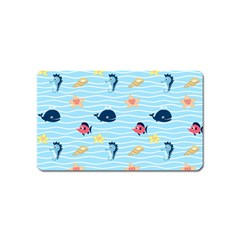 Fun Fish Of The Ocean Magnet (name Card) by StuffOrSomething