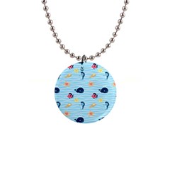 Fun Fish Of The Ocean Button Necklace by StuffOrSomething