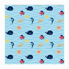 Fun Fish Of The Ocean Glasses Cloth (medium, Two Sided) by StuffOrSomething