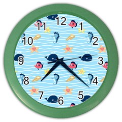 Fun Fish Of The Ocean Wall Clock (color) by StuffOrSomething