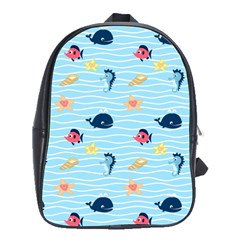 Fun Fish Of The Ocean School Bag (large) by StuffOrSomething