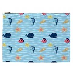 Fun Fish Of The Ocean Cosmetic Bag (xxl) by StuffOrSomething