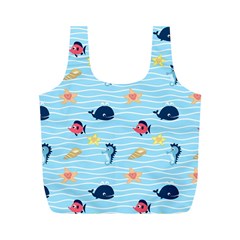 Fun Fish Of The Ocean Reusable Bag (m) by StuffOrSomething