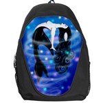 Orca Mermaid Backpack Bag Front