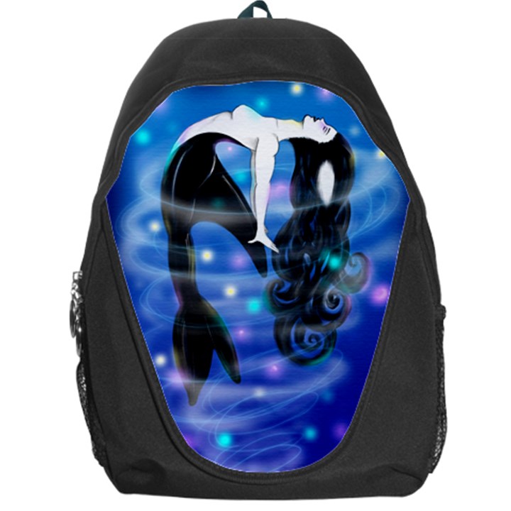 Orca Mermaid Backpack Bag