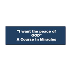 As God Created Me Bumper Sticker by ACIM