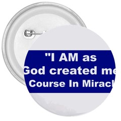 God Created 3  Button by ACIM