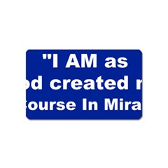 God Created Magnet (name Card) by ACIM