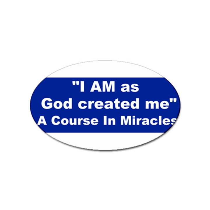 God Created Sticker 100 Pack (Oval)