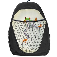 Peace Frog Backpack Bag