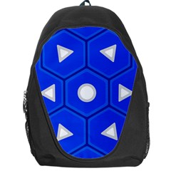 Blue Spiny Shell Backpack Bag