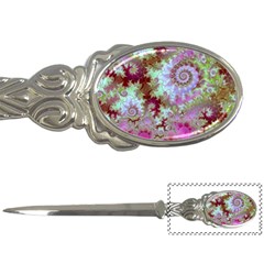 Raspberry Lime Delight, Abstract Ferris Wheel Letter Opener by DianeClancy