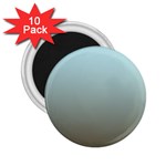 Blue Gold Gradient 2.25  Button Magnet (10 pack) Front